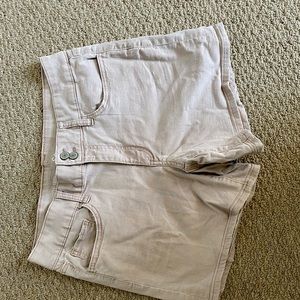 SO tan jean shorts never worn size 13